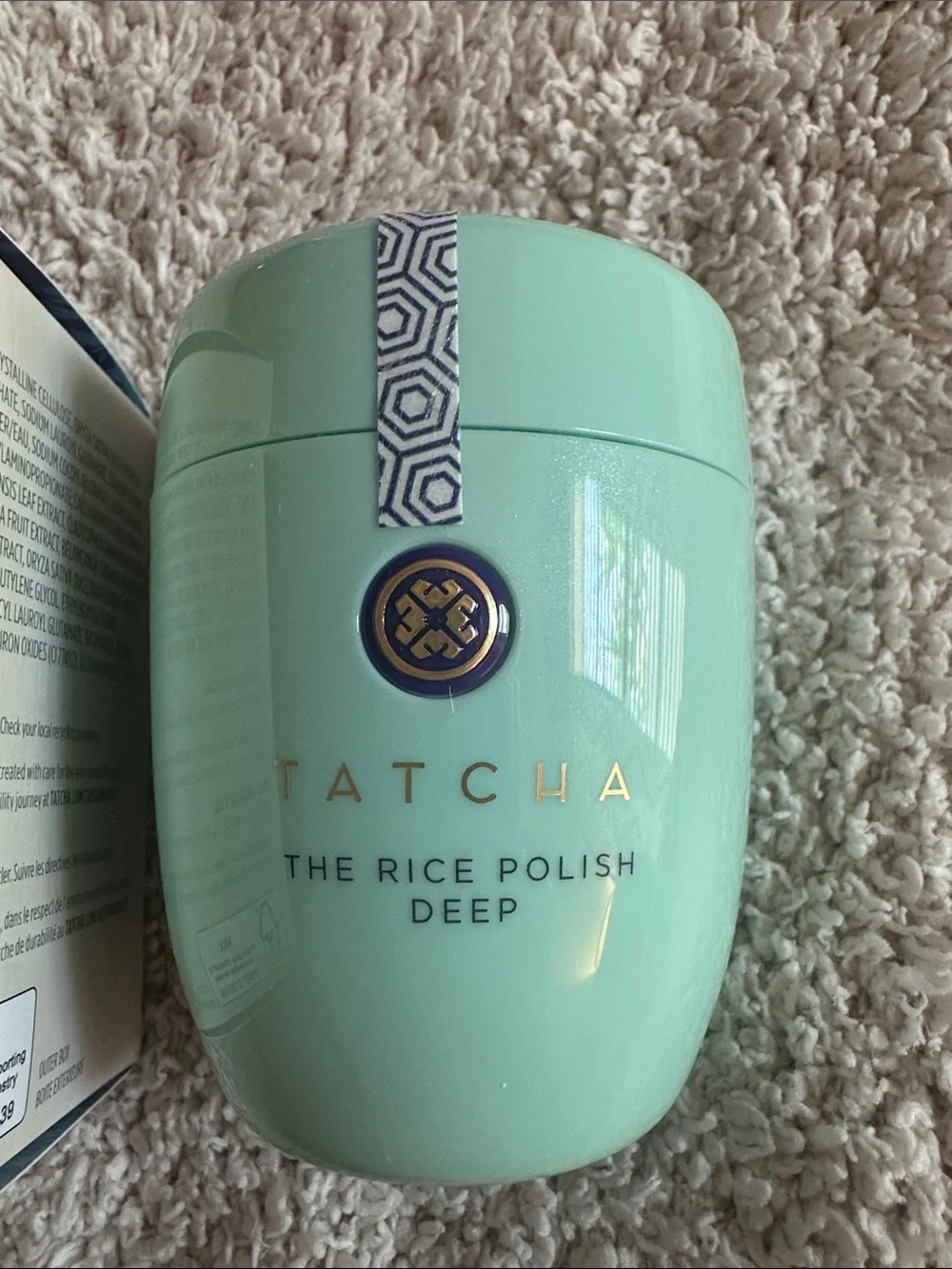 Tatcha The Rice Polish Deep Exfoliant . Jumbo 2.1 oz size! NIB